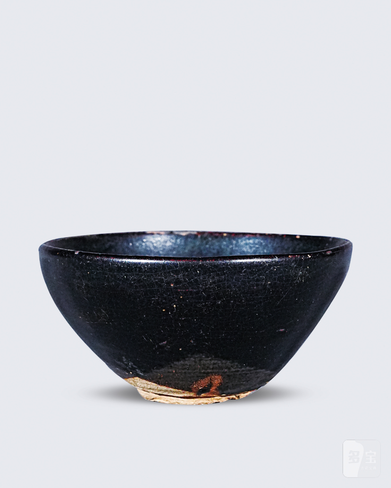 明 吉州黑釉盏